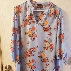 Rue21 Floral Blouse